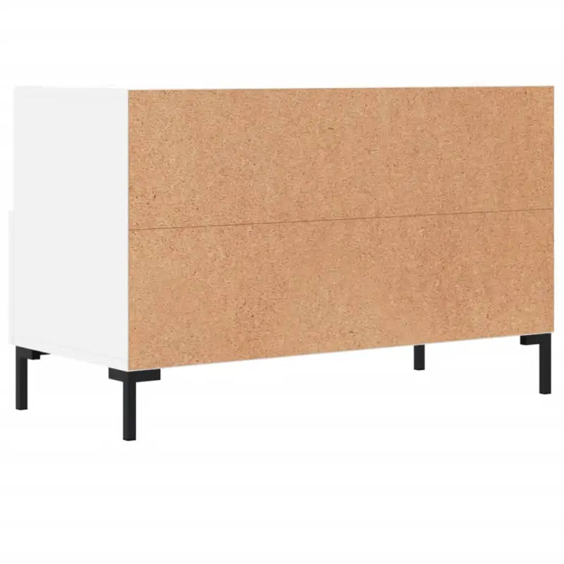Tv-meubel met bewerkt hout en ijzeren poten voor een moderne look - Tv-meubels