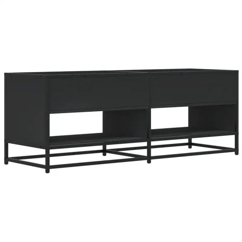 Tv-meubel met bewerkt hout en industrieel metalen frame - Tv-meubels