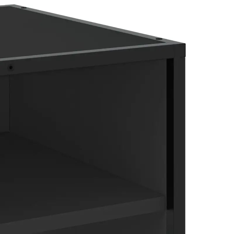 Tv-meubel met bewerkt hout en industrieel metalen frame - Tv-meubels
