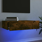 Tv-meubel met bewerkt hout en rgb led-verlichting voor een moderne look - Tv-meubels