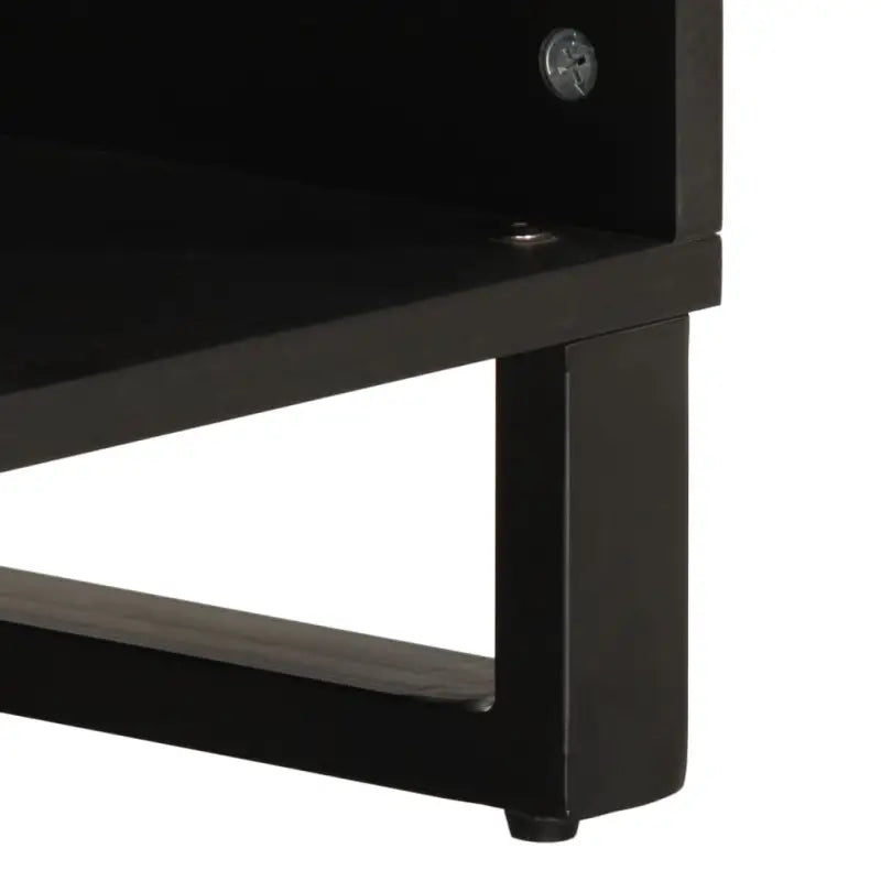 Tv-meubel met massief acaciahout en industriële stijl - Cd- & dvd-kasten