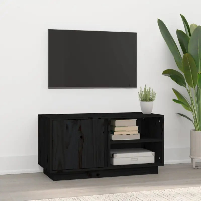 Tv-meubel met massief grenenhout voor een trendy en natuurlijk interieur - Tv-meubels