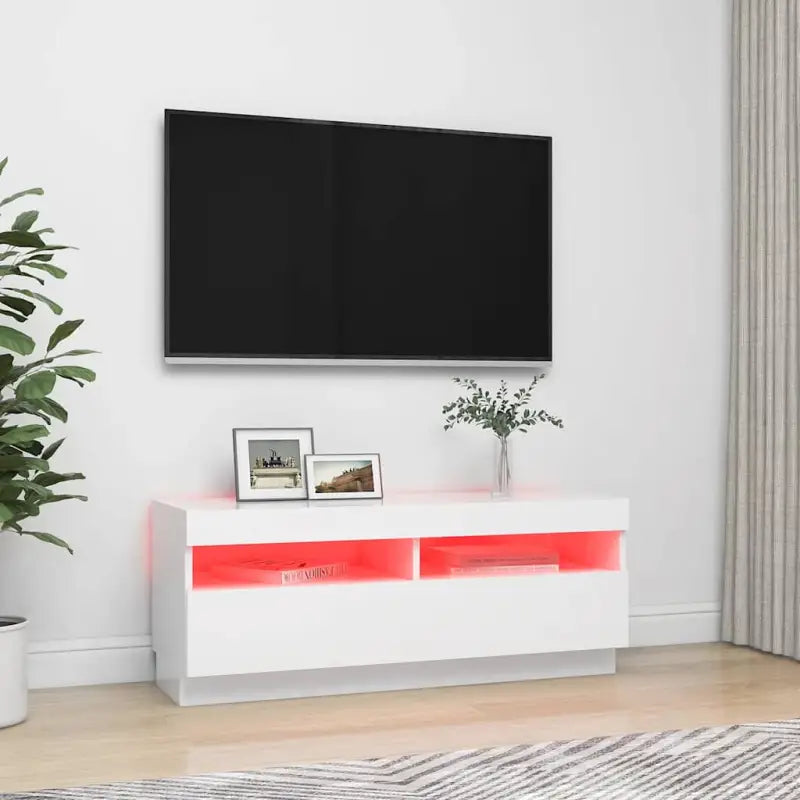Tv-meubel met RGB LED-verlichting en trendy praktisch ontwerp - Tv-meubels