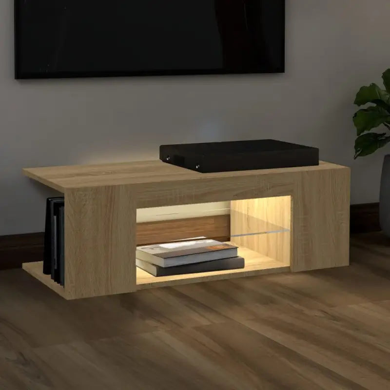 Tv-meubel met rgb led-verlichting en trendy praktisch ontwerp - Tv-meubels