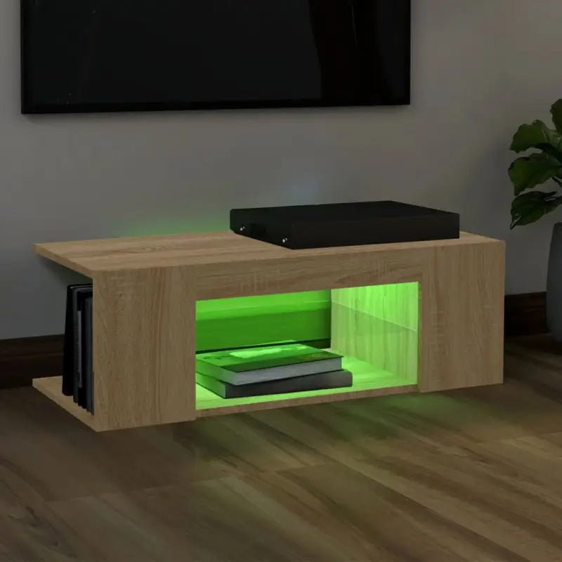 Tv-meubel met rgb led-verlichting en trendy praktisch ontwerp - Tv-meubels