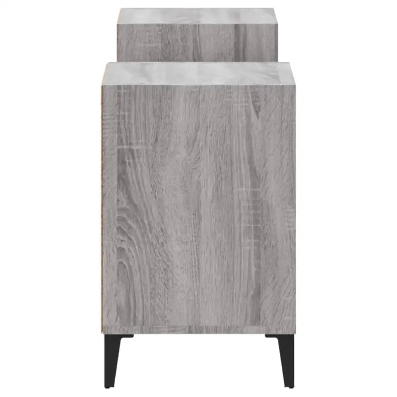 Tv-meubel van bewerkt hout in grijs sonoma met stevig en stijlvol design - Tv-meubels