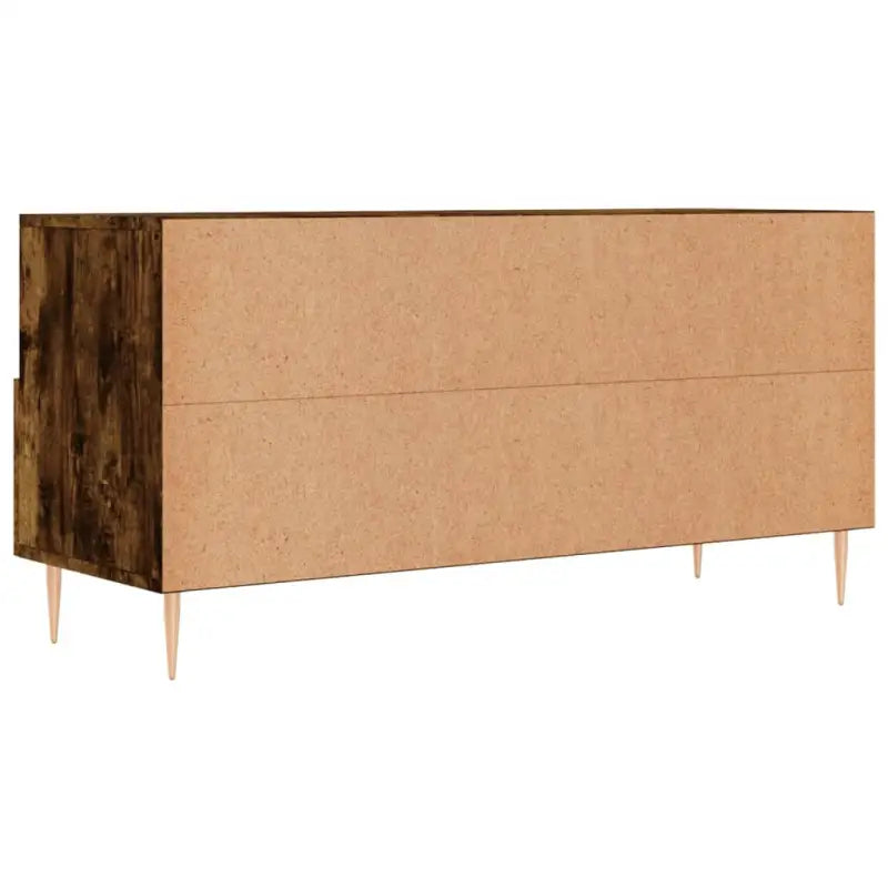 Tv-meubel van bewerkt hout met ijzeren poten en trendy design - Tv-meubels
