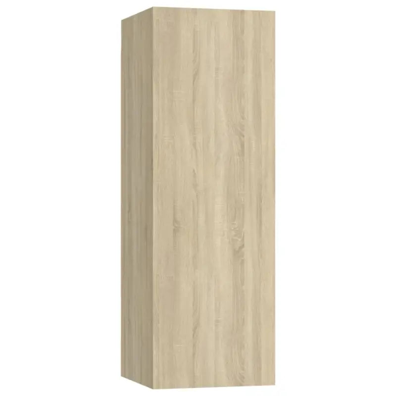 Tv-meubel van bewerkt hout met muurbevestiging voor een moderne woonkamer - Tv-meubels