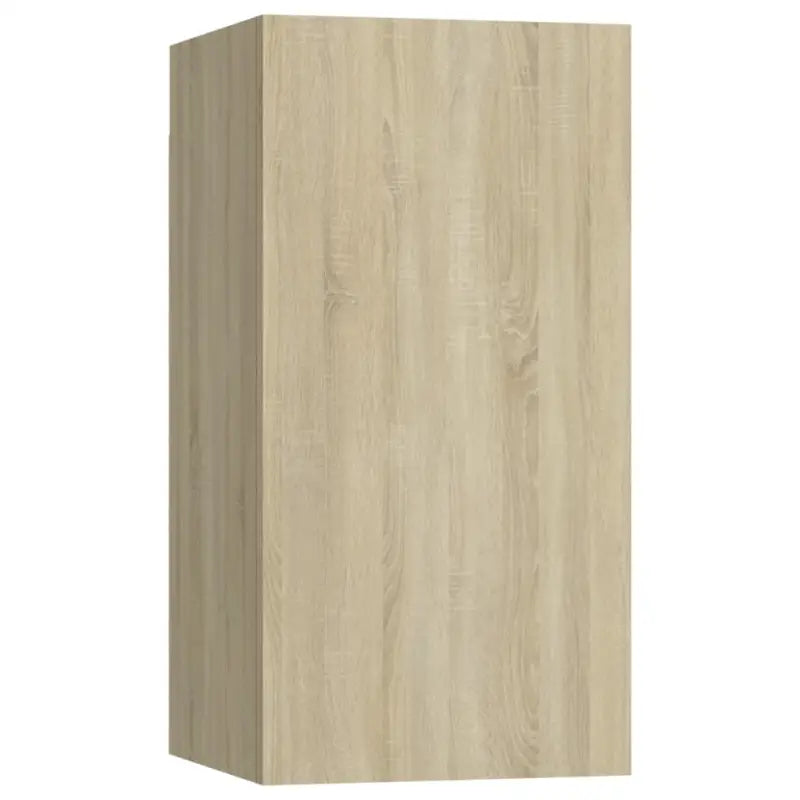 Tv-meubel van bewerkt hout met muurbevestiging voor een trendy uitstraling - Tv-meubels