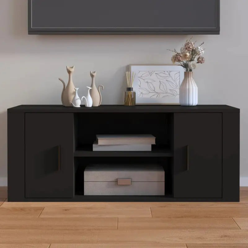Tv-meubel van bewerkt hout met stijl en stevigheid - Tv-meubels