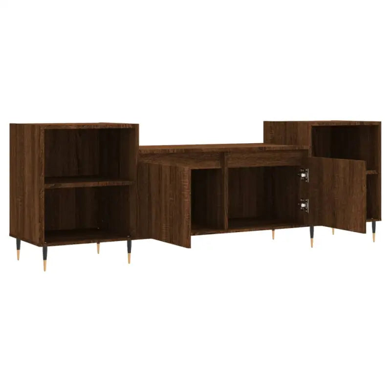 Tv-meubel van bewerkt hout met trendy en praktische uitstraling - Tv-meubels