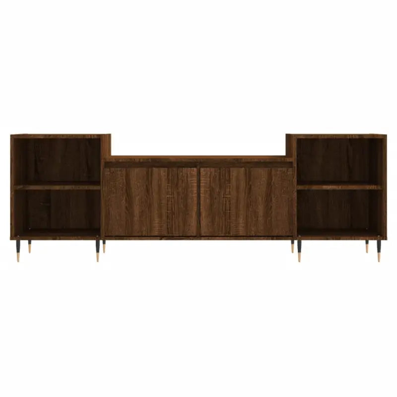 Tv-meubel van bewerkt hout met trendy en praktische uitstraling - Tv-meubels