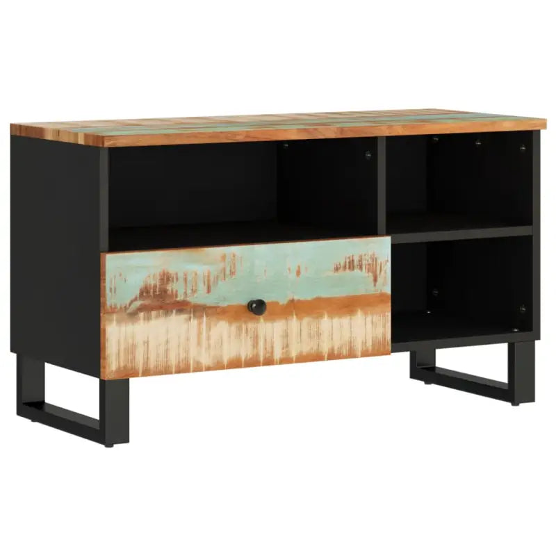 Tv-meubel van massief gerecycled hout met trendy en praktisch ontwerp - Tv-meubels