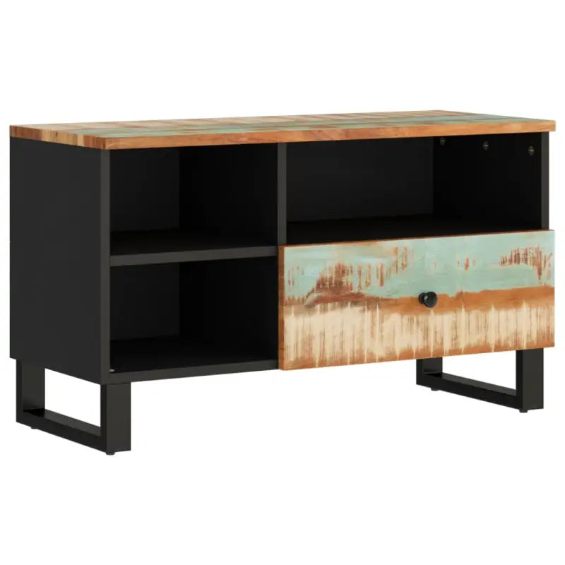 Tv-meubel van massief gerecycled hout met trendy en praktisch ontwerp - Tv-meubels