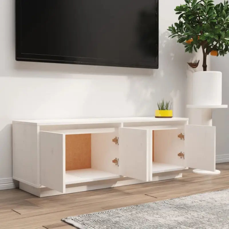 Tv-meubel van massief grenenhout met trendy en praktisch ontwerp - Tv-meubels