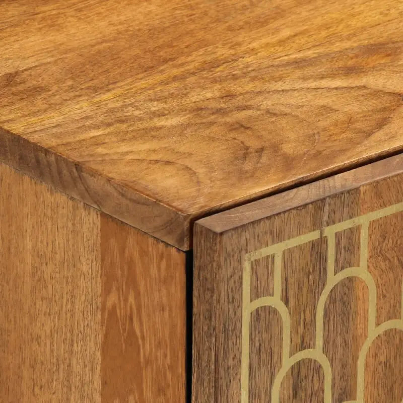 Tv-meubel van massief mangohout met trendy en praktisch design - Tv-meubels