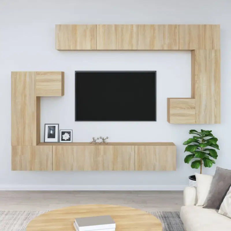 Tv-meubels met bewerkt hout die gemakkelijk schoon te maken - Tv-meubels