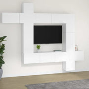 Tv-meubels van bewerkt hout met ruime opbergruimte en moderne uitstraling - Tv-meubels