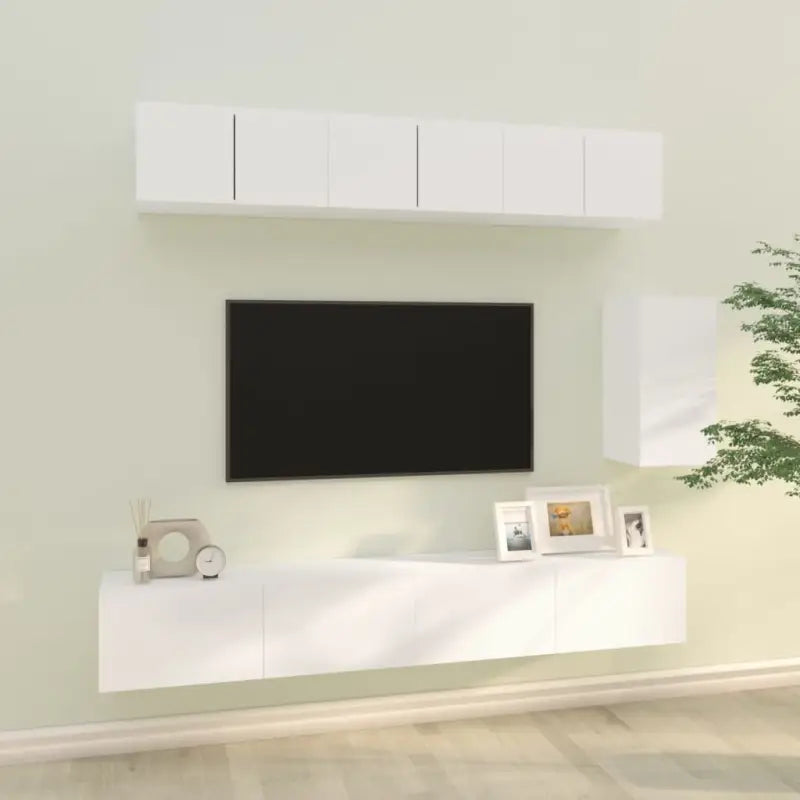 Tv-meubels van bewerkt hout met stijl en stabiliteit - Tv-meubels
