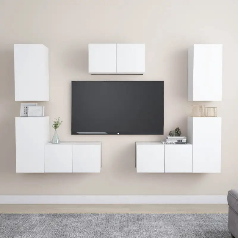 Tv-meubels van bewerkt hout voor een trendy en praktische kameraccent - Tv-meubels