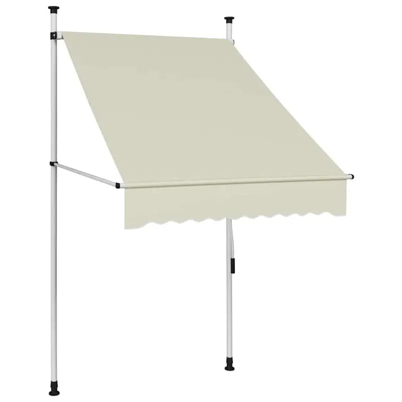 Uitrekbare zonwering voor raam terras en tuin in water- en weerbestendig polyester - Zonwering
