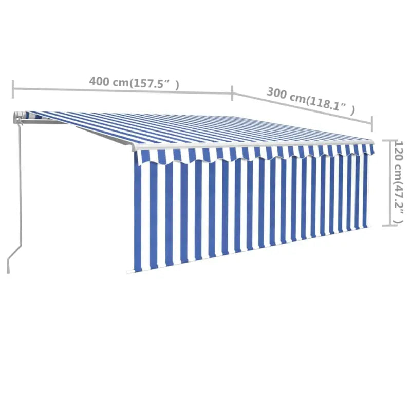 Uitschuifbare Buitenluifel met Aluminium Frame - Zonwering