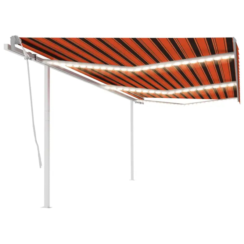 Uitschuifbare buitenluifel met stevig gepoedercoat aluminium frame - Multikleur / 6 x 3 m / 1 - Zonwering