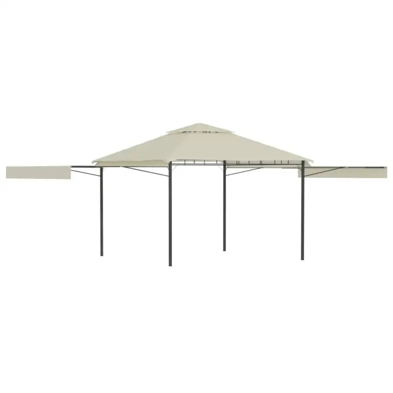 Uitschuifbare Daken voor Partytenten en Prieëlen met Stalen Frame - Crème / 1 - Partytenten & prieëlen