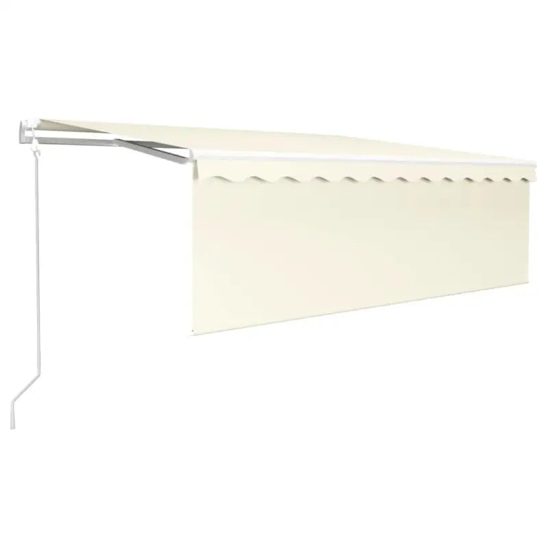 Uitschuifbare luifel met gepoedercoat aluminium en automatische bediening - Zonwering