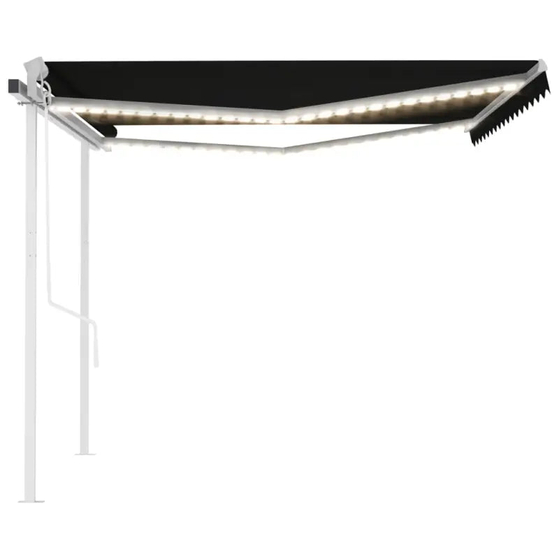 Uitschuifbare luifel met gepoedercoat aluminium frame automatisch - Zonwering