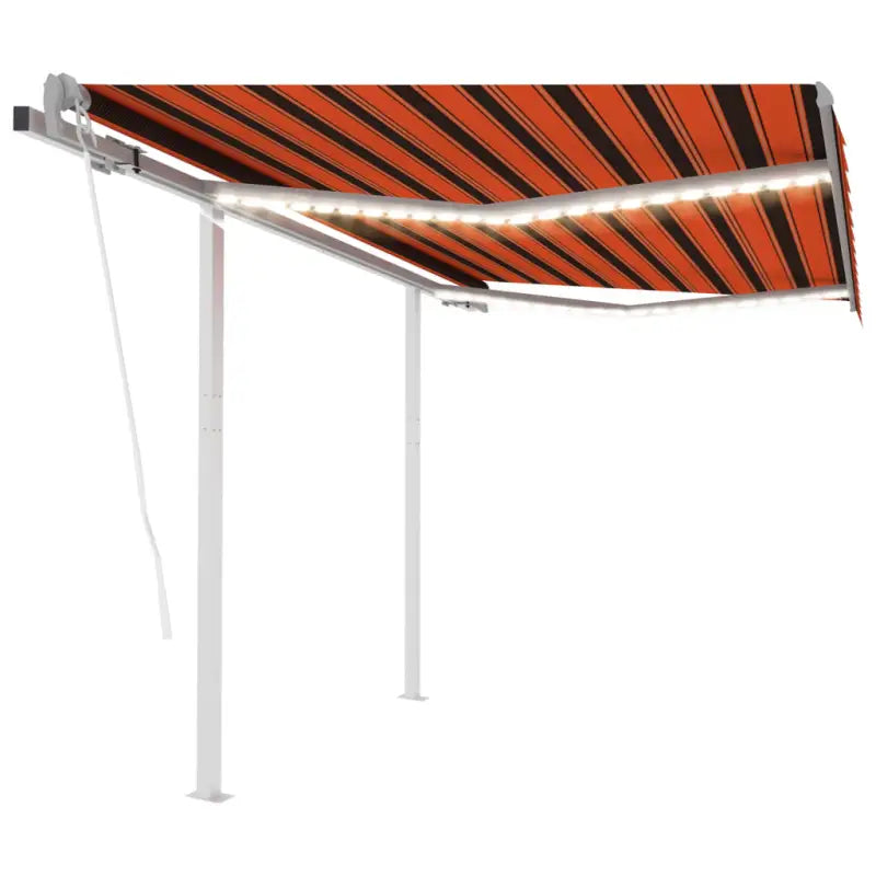 Uitschuifbare luifel met gepoedercoat aluminium frame automatisch - Multikleur / 3 x 2.5 m / 1 - Zonwering