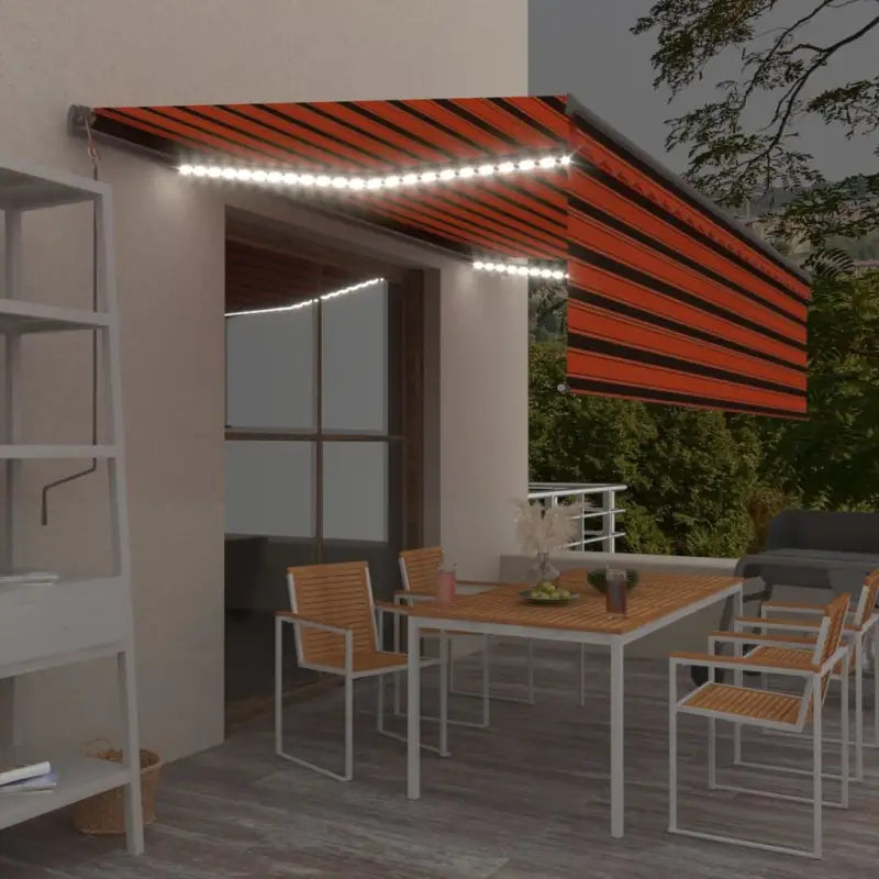 Uitschuifbare luifel met gepoedercoat aluminium voor buitenruimte - Multikleur / 5 x 3 m / 1 - Zonwering