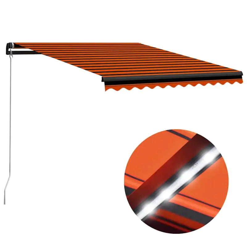 Uitschuifbare luifel met gepoedercoat aluminium voor buitenruimte - Multikleur / 350 x 250 cm / 1 - Zonwering