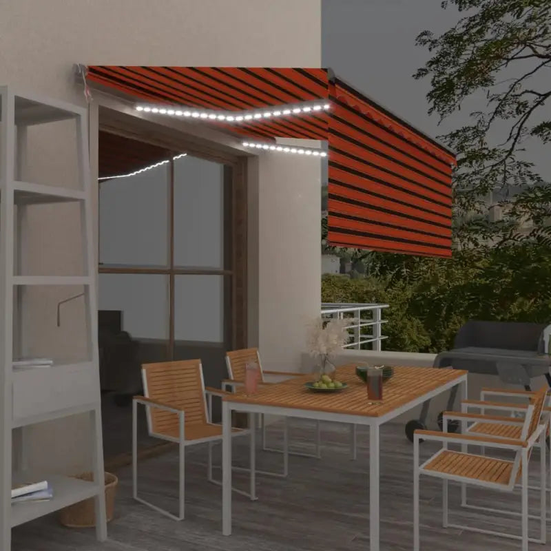 Uitschuifbare luifel met gepoedercoat aluminium voor buitenruimte - Multikleur / 3.5 x 2.5 m / 1 - Zonwering