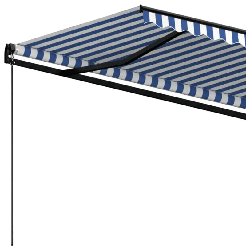 Uitschuifbare luifel met gepoedercoat aluminium voor koele buitenruimte - Zonwering