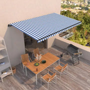 Uitschuifbare luifel met gepoedercoat aluminium voor koele buitenruimte - Zonwering