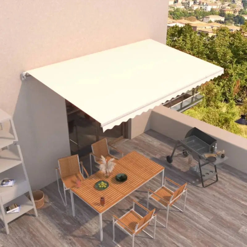 Uitschuifbare luifel met gepoedercoat aluminium voor koelte in je tuin - Zonwering