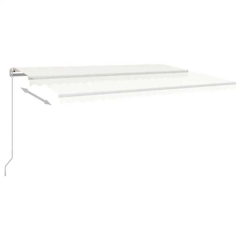 Uitschuifbare luifel met gepoedercoat aluminium voor koelte in je tuin - Zonwering