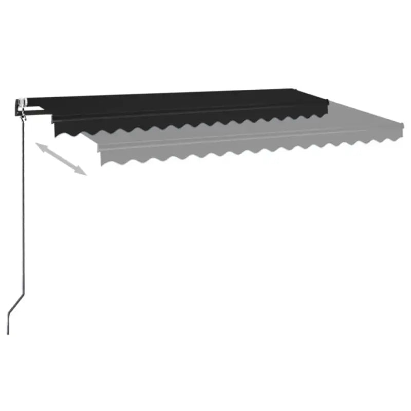 Uitschuifbare luifel met gepoedercoat aluminium voor schaduw en comfort - Zonwering