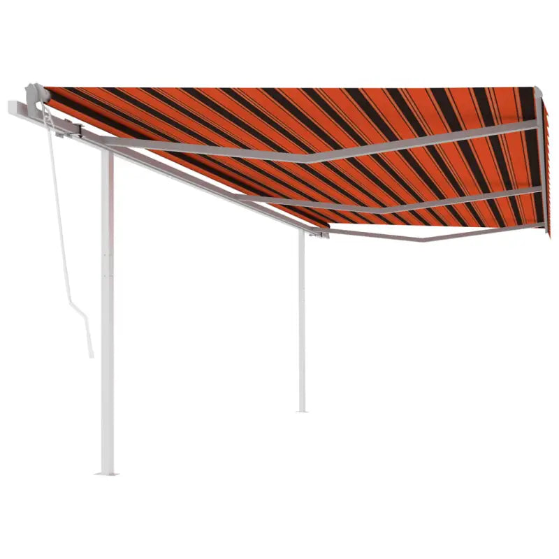 Uitschuifbare luifel met gepoedercoat aluminium voor schaduw en koelheid - Multikleur / 6 x 3.5 m / 1 - Zonwering