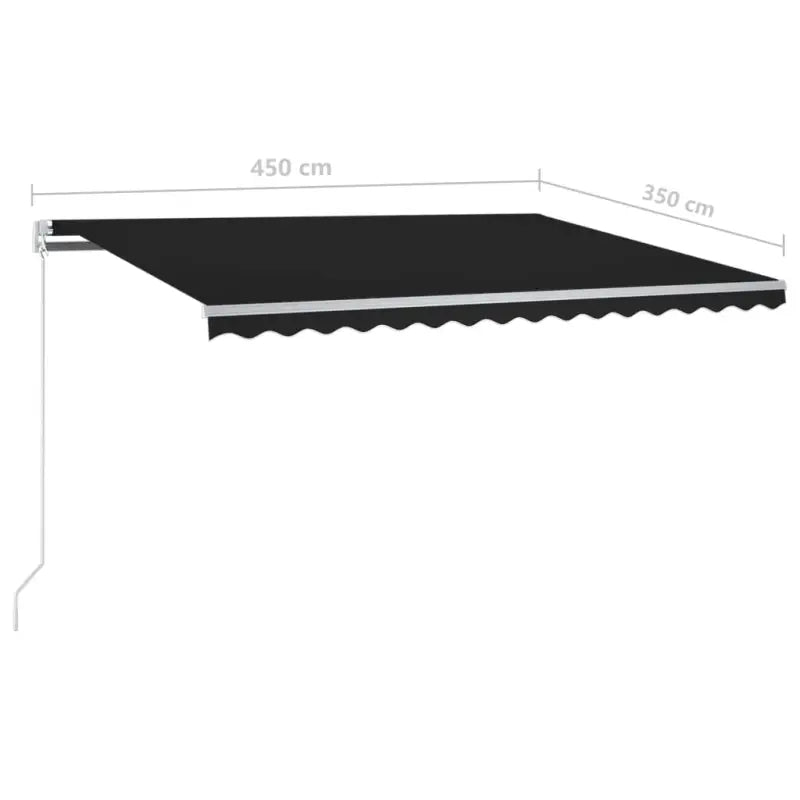 Uitschuifbare luifel met gepoedercoat aluminium voor schaduw en koelheid - Zonwering