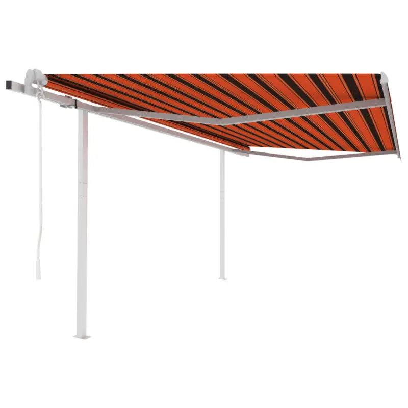 Uitschuifbare luifel met gepoedercoat aluminium voor schaduw en koelheid - Multikleur / 4 x 3.5 m / 1 - Zonwering