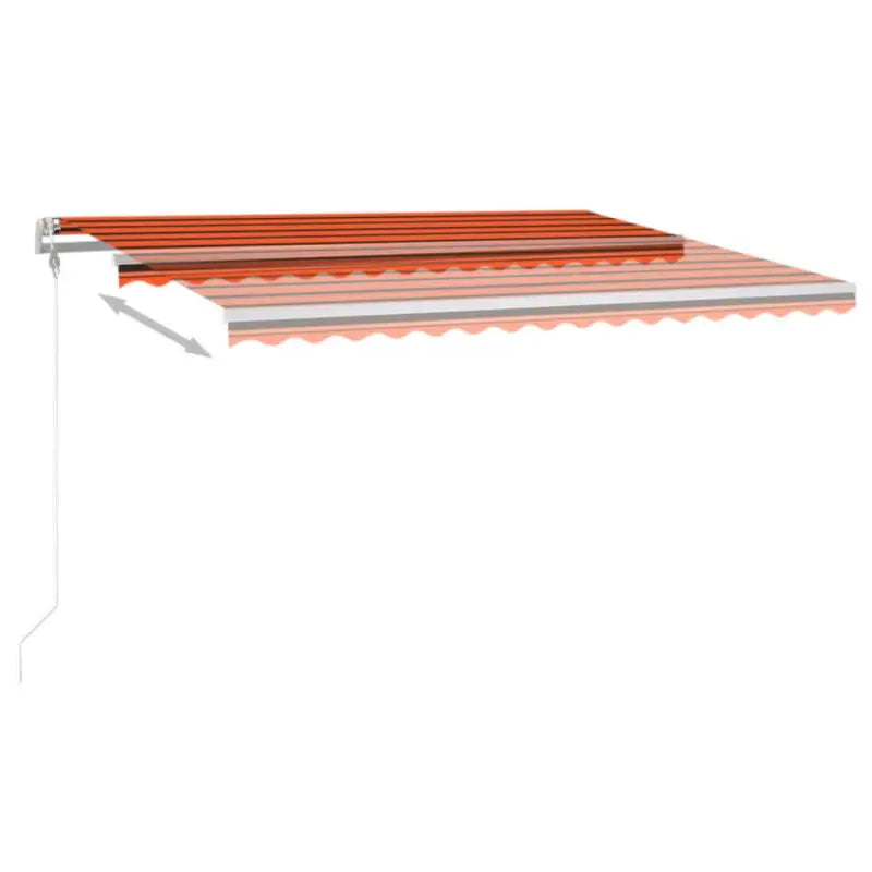 Uitschuifbare luifel van gepoedercoat aluminium voor automatische bescherming - Zonwering