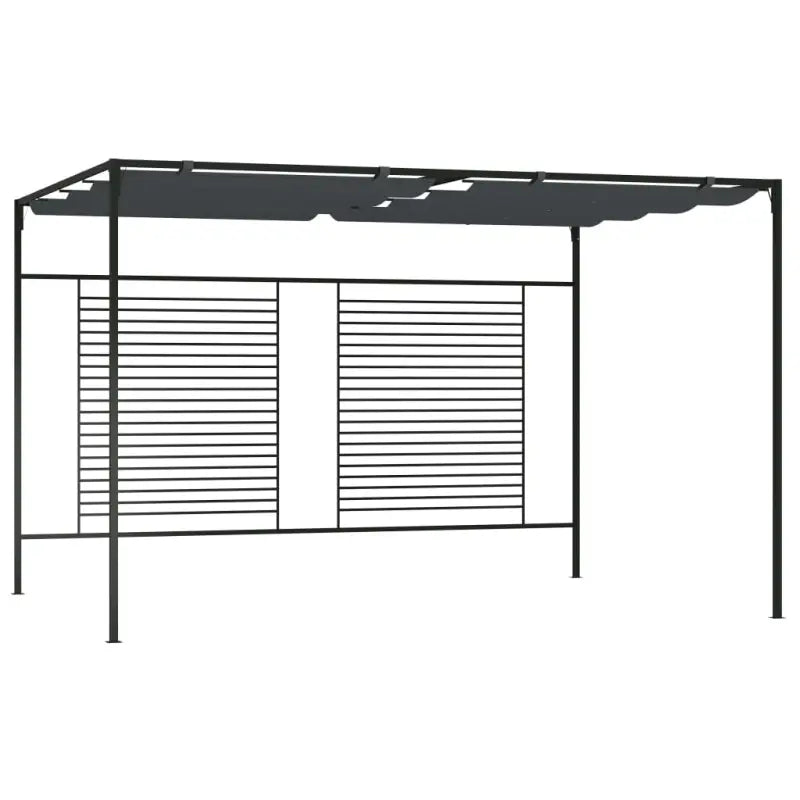 Uittrekbaar dak partytent voor tuinfeesten en BBQ’s - Antraciet / 1 - Partytenten & prieëlen