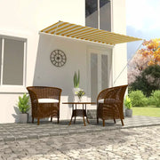Uittrekbare zonwering met stalen frame voor terras en raam - Zonwering