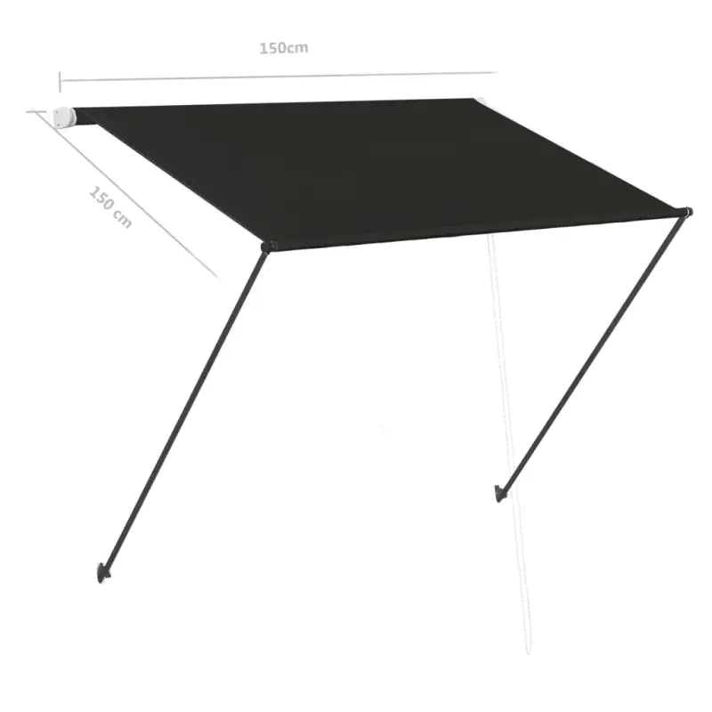 Uittrekbare zonwering voor raam terras en tuin - Zonwering