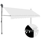 Uittrekbare zonwering voor raam terras en tuin - Crème / 1 / 400 cm - Zonwering