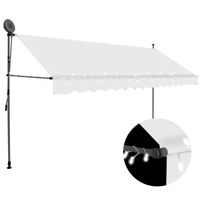 Uittrekbare zonwering voor raam terras en tuin - Crème / 1 / 400 cm - Zonwering