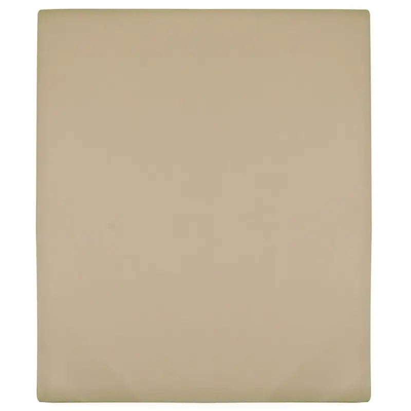 Ultrazacht katoenen hoeslaken voor comfortabel slapen - Taupe / 160 x 200 cm / 2 - Hoeslakens