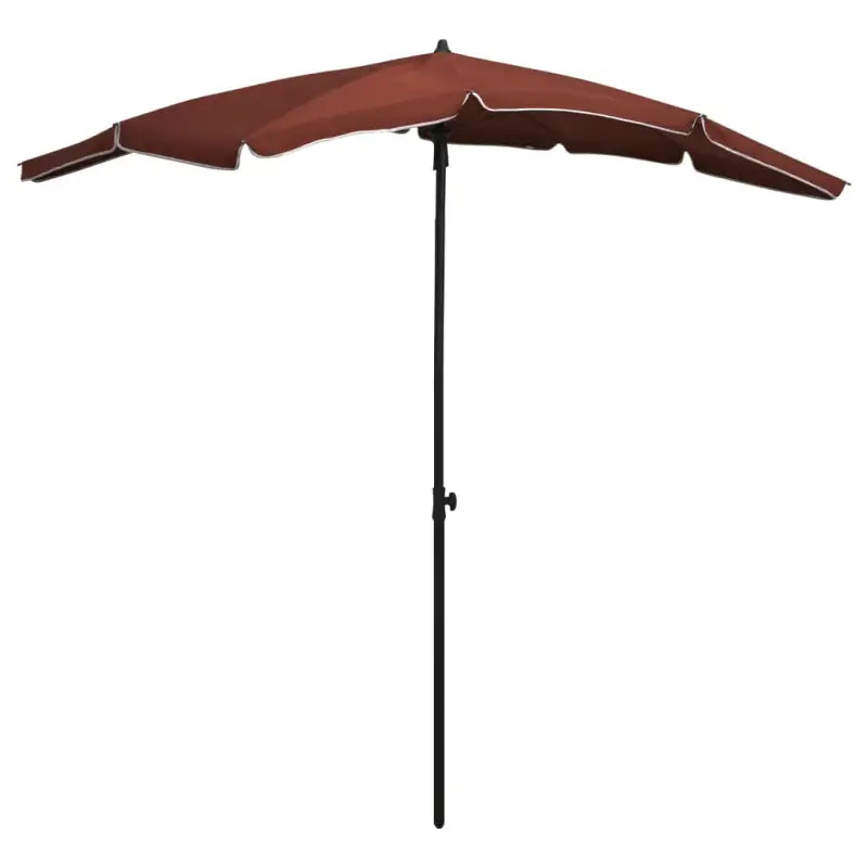 UV-beschermende parasol van polyester voor schaduw en bescherming - Terracotta / 1 - Parasols en zonneschermen